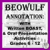 Beowulf Activities: Annotation, Written Boast, and Oral Bo