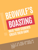 Beowulf Activity - Write Your Own "Boast"