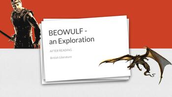 Preview of Beowulf - After reading exploration