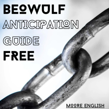 Preview of Beowulf Anticipation Guide (Fillable .pdf, Google Form, Google Slides) / Freebie