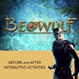 Beowulf - Before and After Interactive Activities