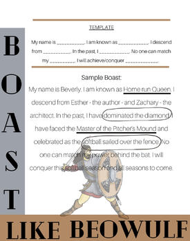 beowulf boast assignment answers