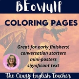 Beowulf Coloring Pages/Mini-Posters digital resource