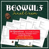 Beowulf Final Exam (Burton Raffel translation)