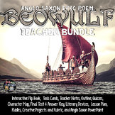 Beowulf Literature Flip Book, Lesson, Assessments, Task Ca
