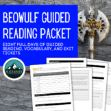 Beowulf Guided Reading Packet (50 questions and 70+ select