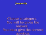 Beowulf Jeopardy Review Game