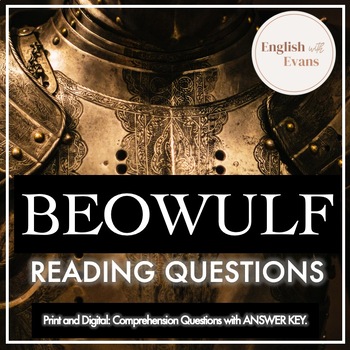 Preview of Beowulf Reading Comprehension Questions