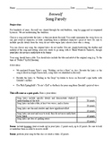 Beowulf Song Parody Activity Assessment Kennings Scops EDITABLE