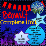Beowulf Unit Complete Unit- 121 pages- Study Guide (Anglo-Saxons)