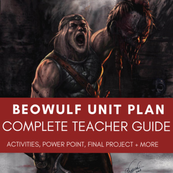 Preview of Beowulf Unit Plan w/ Activities + Power Point + Final Project + Study Guides