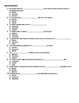 35 beowulf vocabulary worksheet answers support worksheet