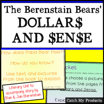 Preview of Berenstain Bears Dollars and Sense Promethean Board