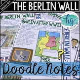 Berlin Wall 1961-1989 Doodle Notes