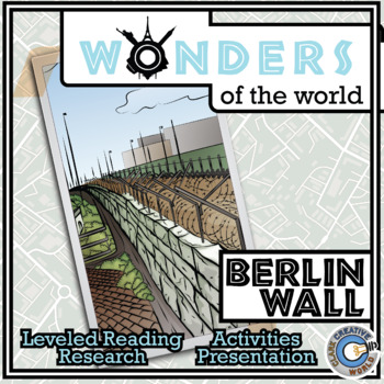 Preview of Berlin Wall - Leveled Reading, Slides, Printables, Activities & Digital INB