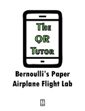 Bernoulli's Paper Airplane Flight Lab