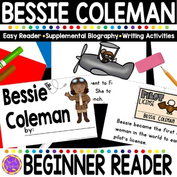 Preview of Bessie Coleman International Womens Day Reading Passages Biography Project