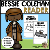 Bessie Coleman Biography Reader for Black History Kinder &