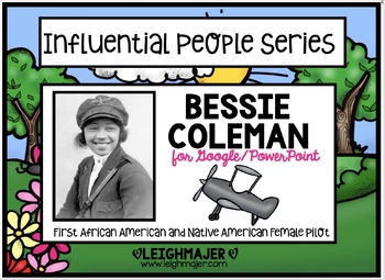 Preview of Bessie Coleman - Influential People Series - for Google/PowerPoint