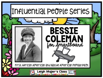 Preview of Bessie Coleman - Influential People Series - for Smartboard