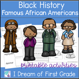 Famous African Americans Activities For Kids