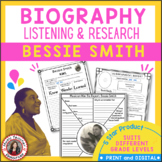 BESSIE SMITH Music Listening Activities and Biography Rese