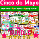 Best Bundle Cinco de Mayo Craft Activities: ⭐Handprint⭐Foo