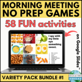 Best Class Incentives | Digital Games Bundle | Fun Substitute Teacher Activities