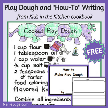 Preview of Play Dough and "How-To" Writing