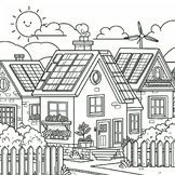 Best Free coloring pictures Renewable energy Earth Day