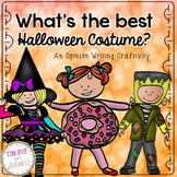 Best Halloween Costume: An Opinion Writing Craftivity