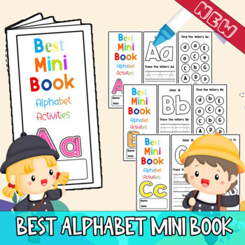 Best New Mini Books Alphabet Activities For Kids 2023 by Elibi Teacher