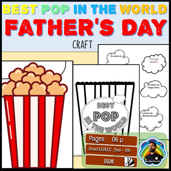 Preview of Best Pop in the World-Father's Day Craft