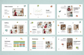 Presentation Modern PowerPoint Kids Class +30 Slides HQ Google Slides ...