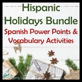 Best Seller Hispanic Holidays Power Points & Games Bundle