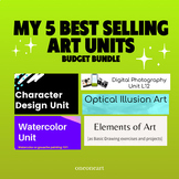 Best-Selling Art Units Bundle (5 Units - 48 Total Lessons)