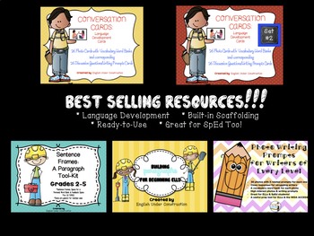 Preview of Best Selling ESL Bundle - Ready-to-Use ESL Resources