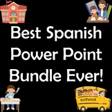 Best Spanish Power Point Bundle Ever!/Familia, Escuela, Ti