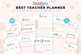 Best Teacher Planner / Mindful Teacher / Printable