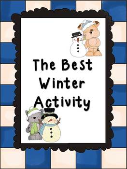 Preview of Best Winter Activity Writing Set (Argument Essay Writing)