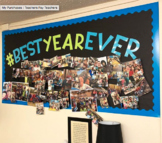 Best Year Ever | Cut out bulletin board letters