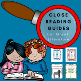 Close reading guides bundle Wonder The Cay One Only Ivan I