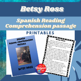 Betsy Ross - Spanish Biography Activity Printable - Women'