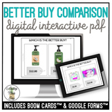 Better Buy Comparison Digital Interactive Activity