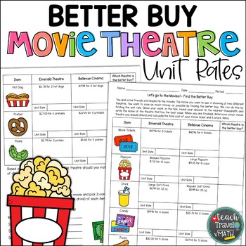 Preview of Better Buy Movie Theatre with Unit Rates
