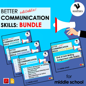 Preview of Better Communication Skills Bundle {Digital & PDF}