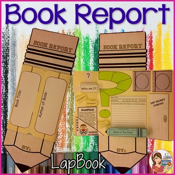 book report lapbook