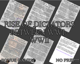 Between the Wars: Rise of Dictators Stations activity - Bo