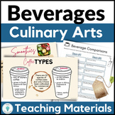 Beverages Lesson for Culinary Arts and FACS - Drinks Activ