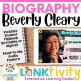 Beverly Cleary LINKtivity® (Digital Biography Activity | R
